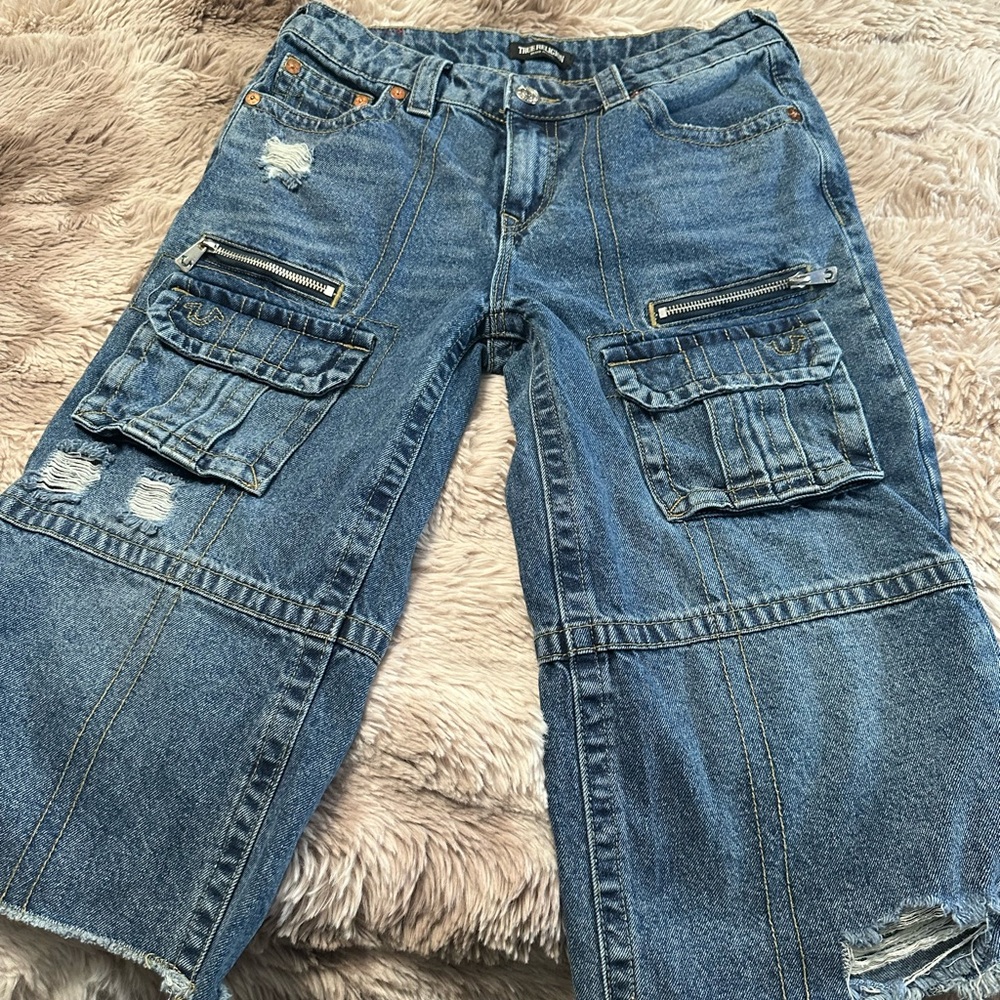 True Religion Blue Denim Jeans